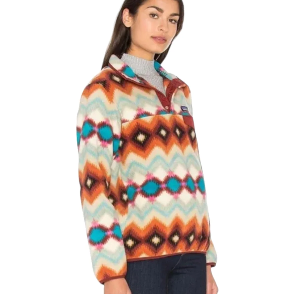 Patagonia Synchilla Snap-T Fleece Pullover in Timber Twist size S - Picture 9 of 15